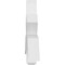 Ekena Millwork Alberta Architectural Grade PVC Gable Bracket, 108"W x 22 1/2"H x 4"D x 6"F, 5/12 Pitch GBP108X23X0406ALB00 - alternate 5